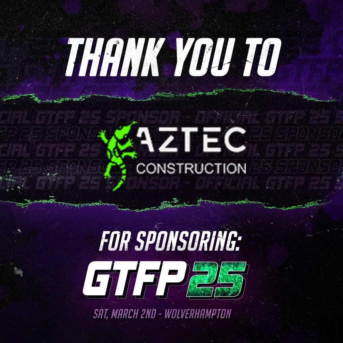 Sponsorship of Golden Ticket Fight Promotions 2023 – Present 
