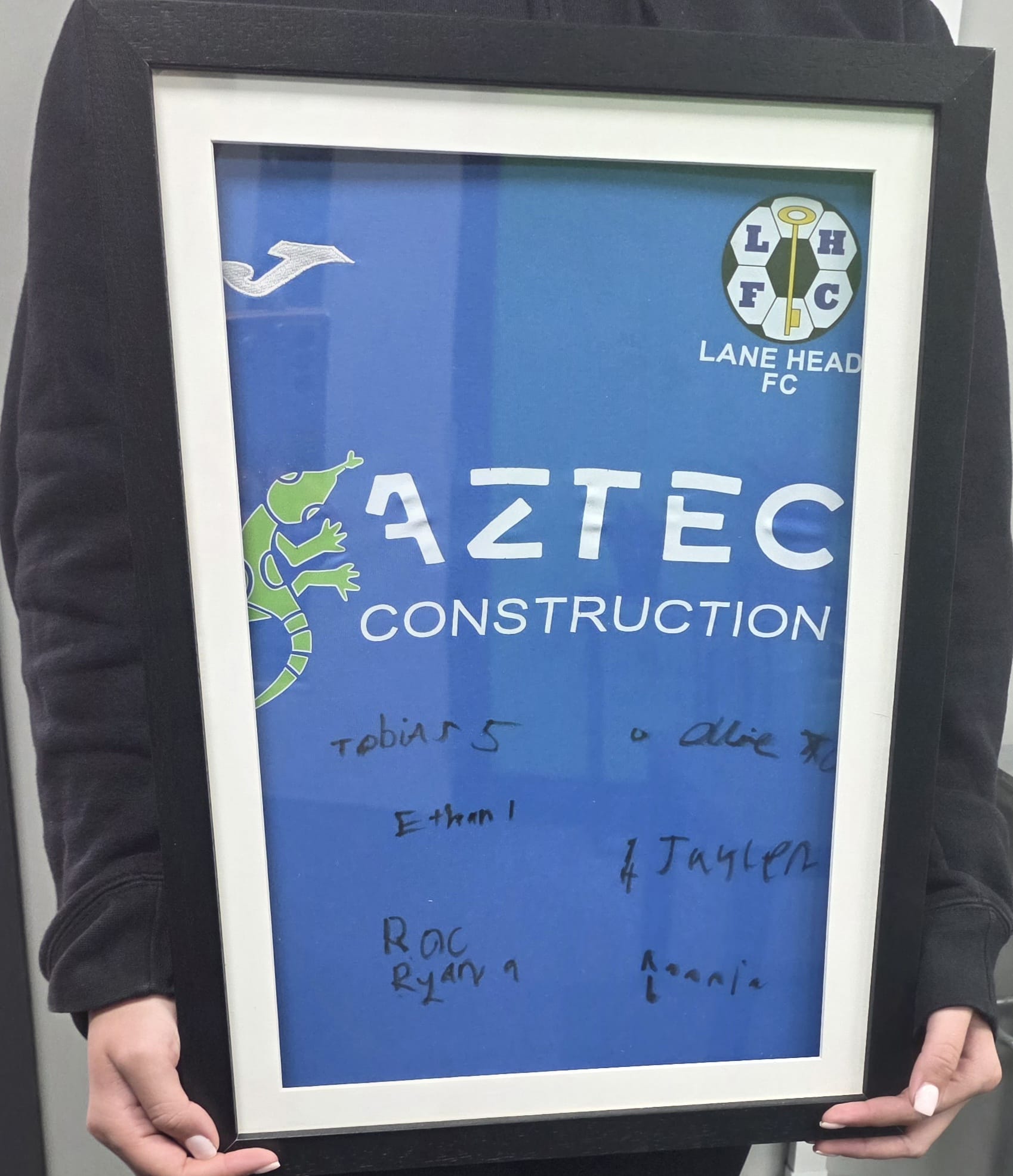 Sponsorship of A local football team.